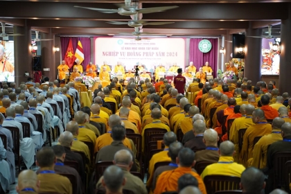 Khai mạc khóa tập huấn nghiệp vụ Hoằng pháp năm 2024